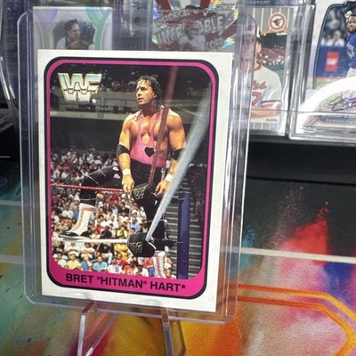 1991 Merlin WWF Bret Hitman Hart #32 - Italian