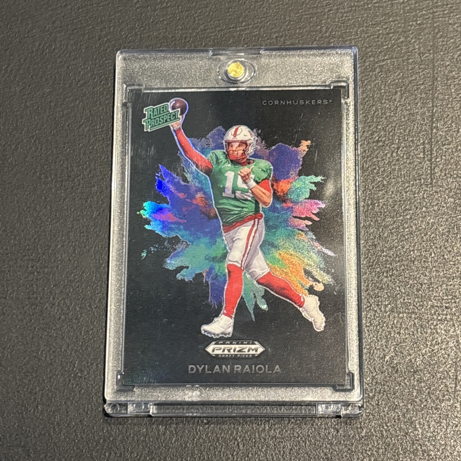 2024 Panini Prizm Draft Picks - Black Color Blast Dylan Raiola #CB-1 (RC)