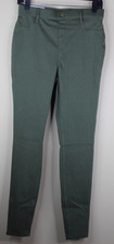 High Rise Time and Tru Core Fitted Skinny Stretch Leggings Green Size S 4-6 