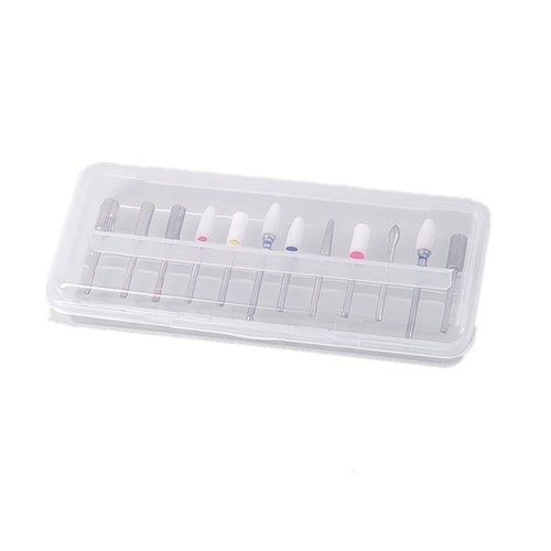 Nail Display Organizer Nail Grinding Head Storage Box Nail Drill Bits Holder - Picture 5 of 8