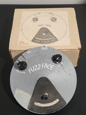 Vintage Dallas Arbiter Fuzz Face Pedal England Crest Audio 1980s Reissue w/ BOX!