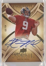 2009 Exquisite Collection Signatures 49/99 Keith Null #153 Rookie Auto RC 2r5