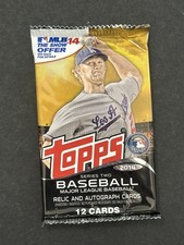 2014 Topps Series 2 Baseball Factory Sealed Retail Pack Jeter Pujols Ichiro HOF
