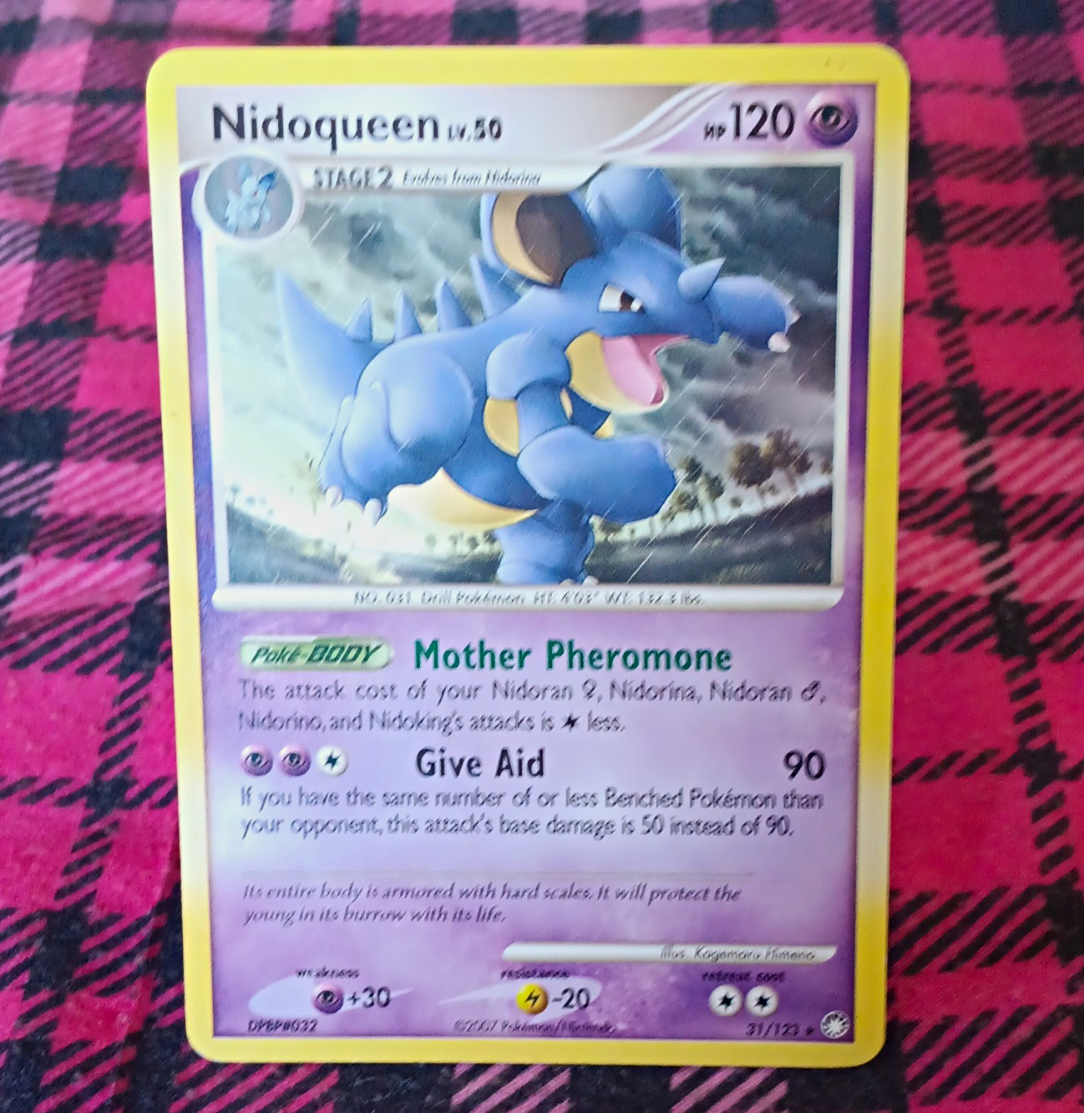 The Pokémon Company Pokémon TCG Nidoqueen 31/123 Mysterious Treasures Rare EN