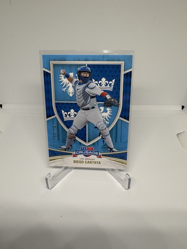 2024 Panini Crusade - Diego Cartaya #186 Blue /199 (RC)