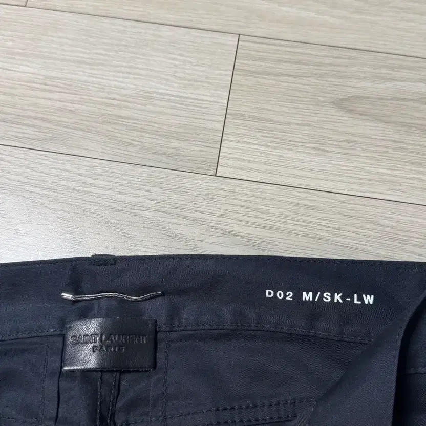 Saint Laurent Paris Slim Fit Dark Navy Pants - Lightly Used thumbnail 2