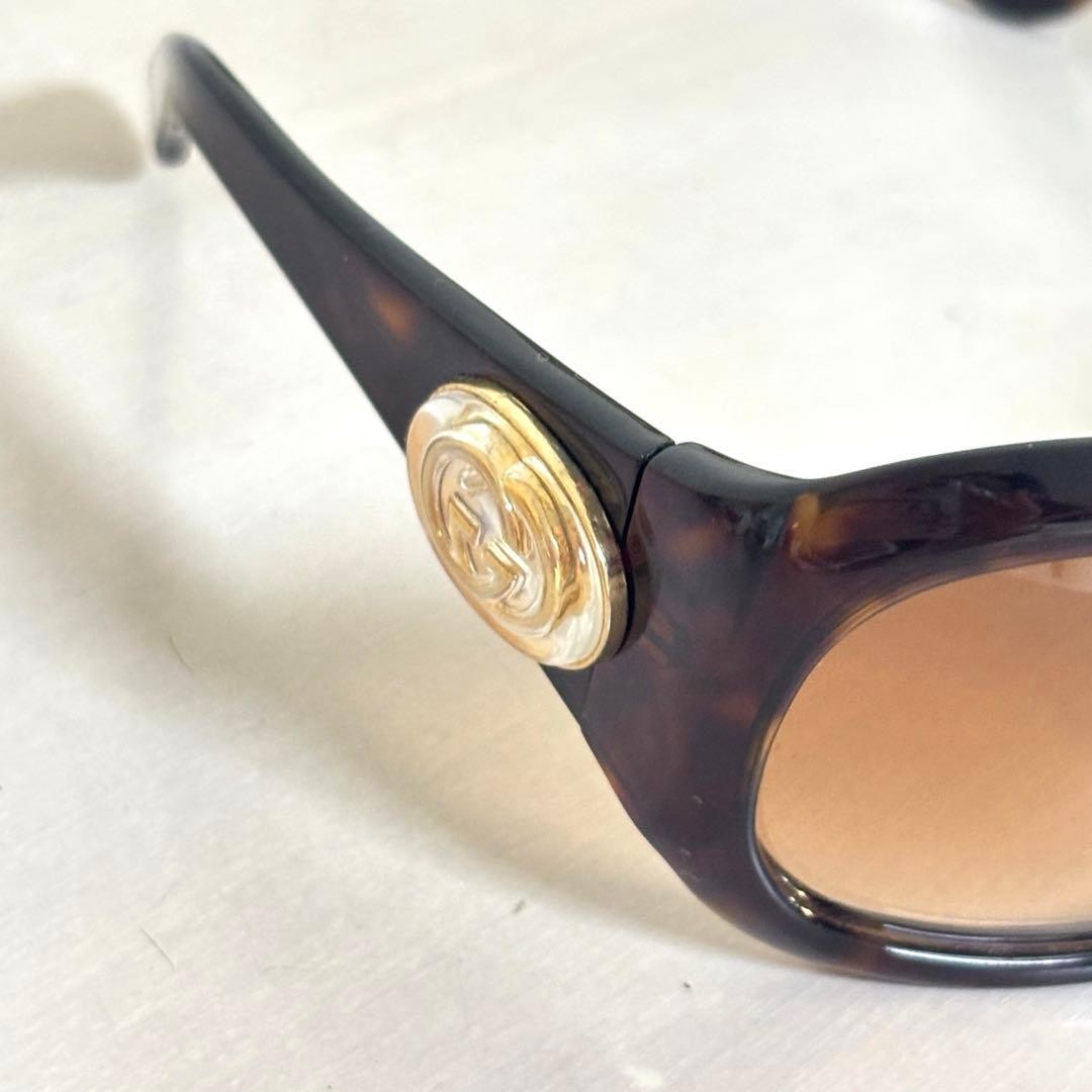 GUCCI Sunglasses Interlocking tortoiseshell patte… - image 23