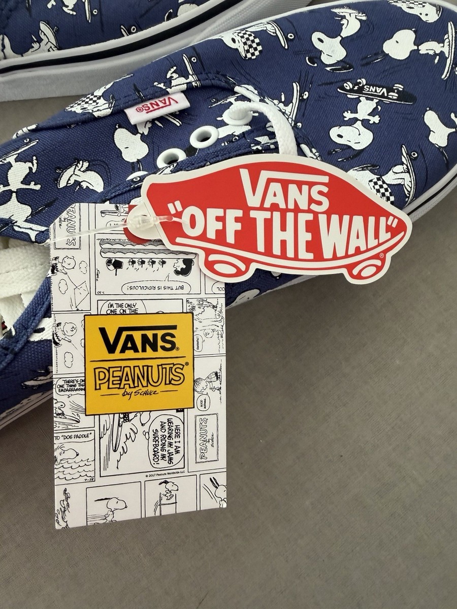 VANS x Peanuts Authentic Snoopy Skating Blue Limited Edition Men's