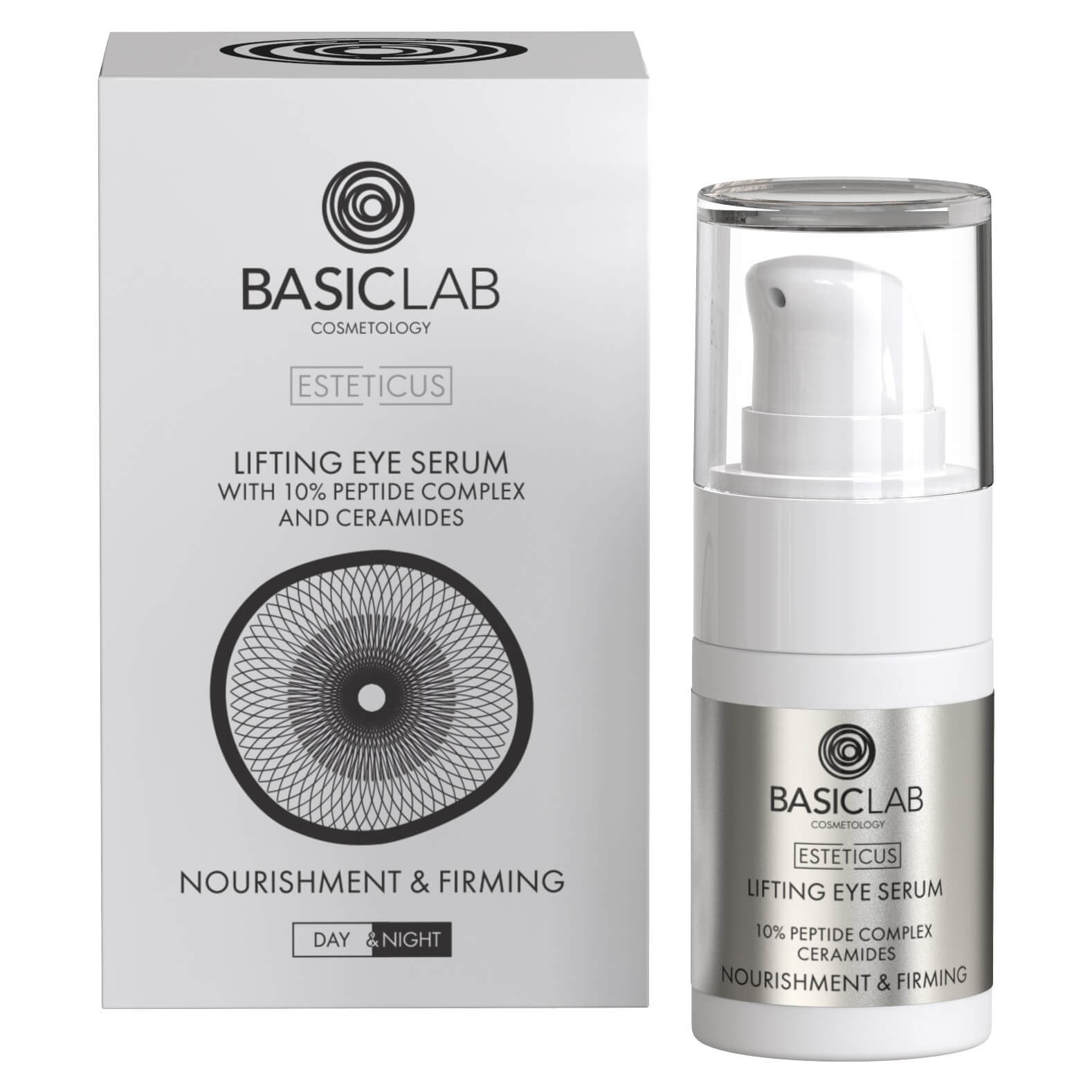 BasicLab Esteticus Lifting Eye Serum Peptide Complex Firming 15ml