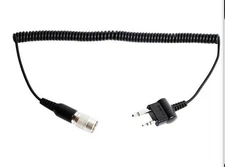 SENA SR10 / SR10i Icom / Midland Straight Type Twin Pin Two Way Radio Connector
