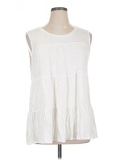 Simply Vera Vera Wang Women White Casual Dress XL