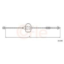 2x Handbremsseil vorne für Ford Focus 1 DAW DFW DNW id83780