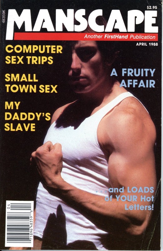 Manscape Magazine Gay Interest Vol. 4, No. 2 April 1988