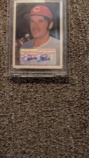 1985 Topps #97 Pete Rose Autograph Auto Cincinnati Reds JSA Certified