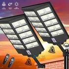 11000W Commercial Outdoor Solar Street Light Dusk To Dawn Motion Sensor Bright