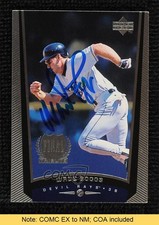 JSA Certified 1999 Upper Deck Wade Boggs #210 COA Auto HOF READ 0q3