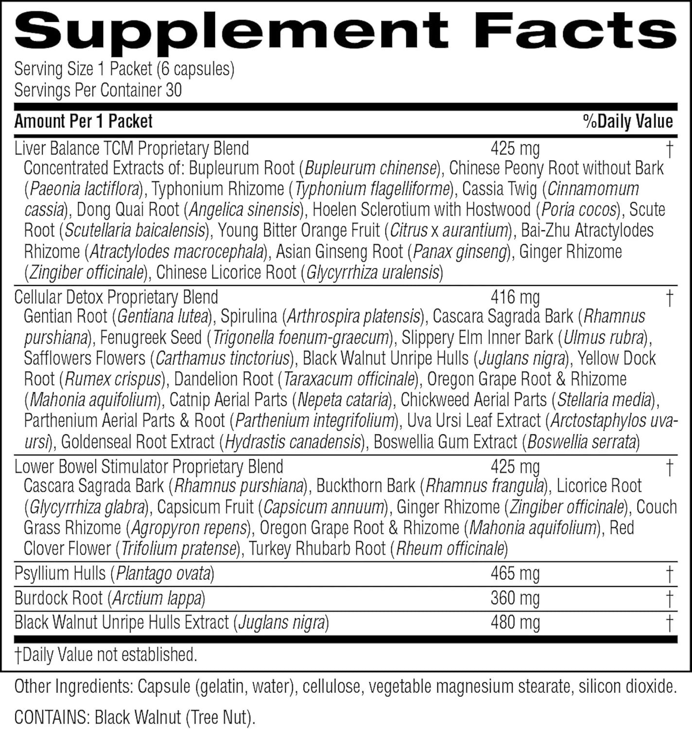 Natures Sunshine Tiao He Herbal Cleanse | Cleanse and Detox the Colon and Liver