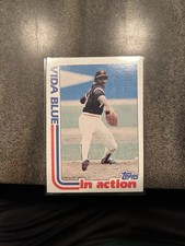 1982 Topps - In Action Vida Blue #431