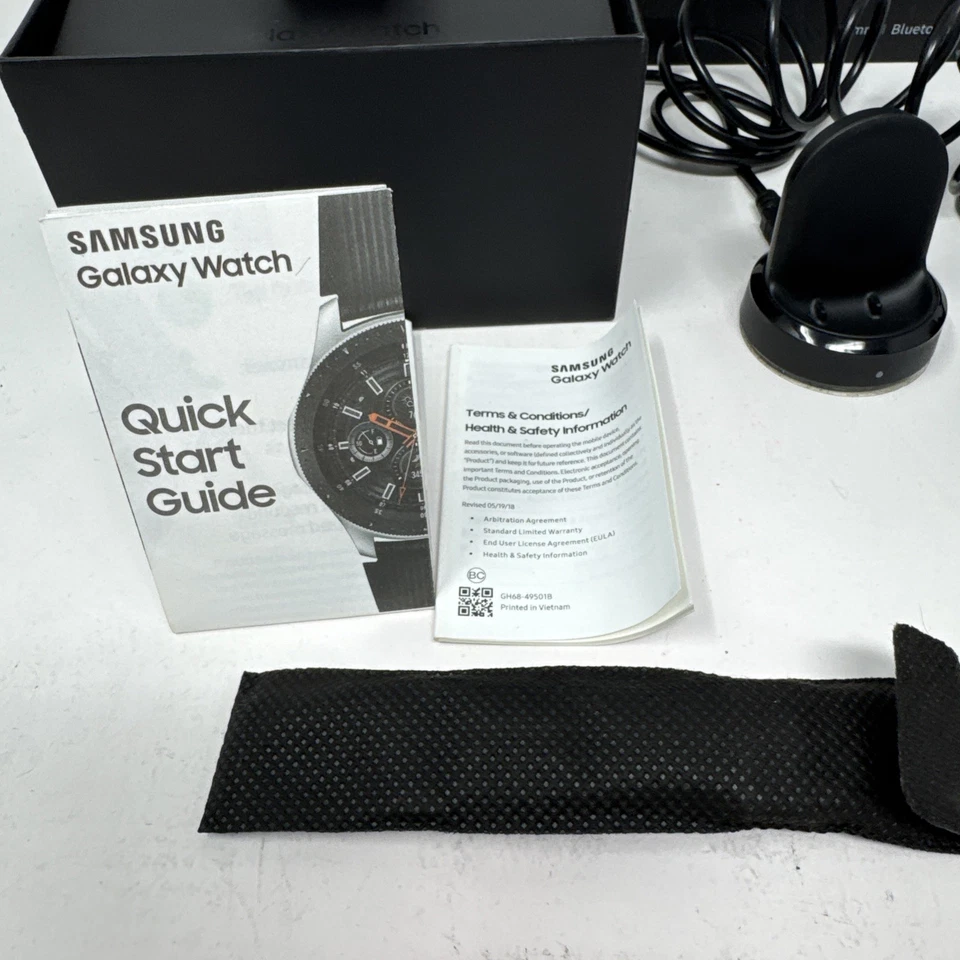 Reloj inteligente Samsung Galaxy Gear S4 Frontier 42 mm SM-R815U WiFi - negro original Foto 4 de 4