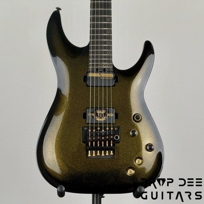 Schecter Diamond Series 50th Anniversary C-1 FR-S Electric Guitar - 50th Gold