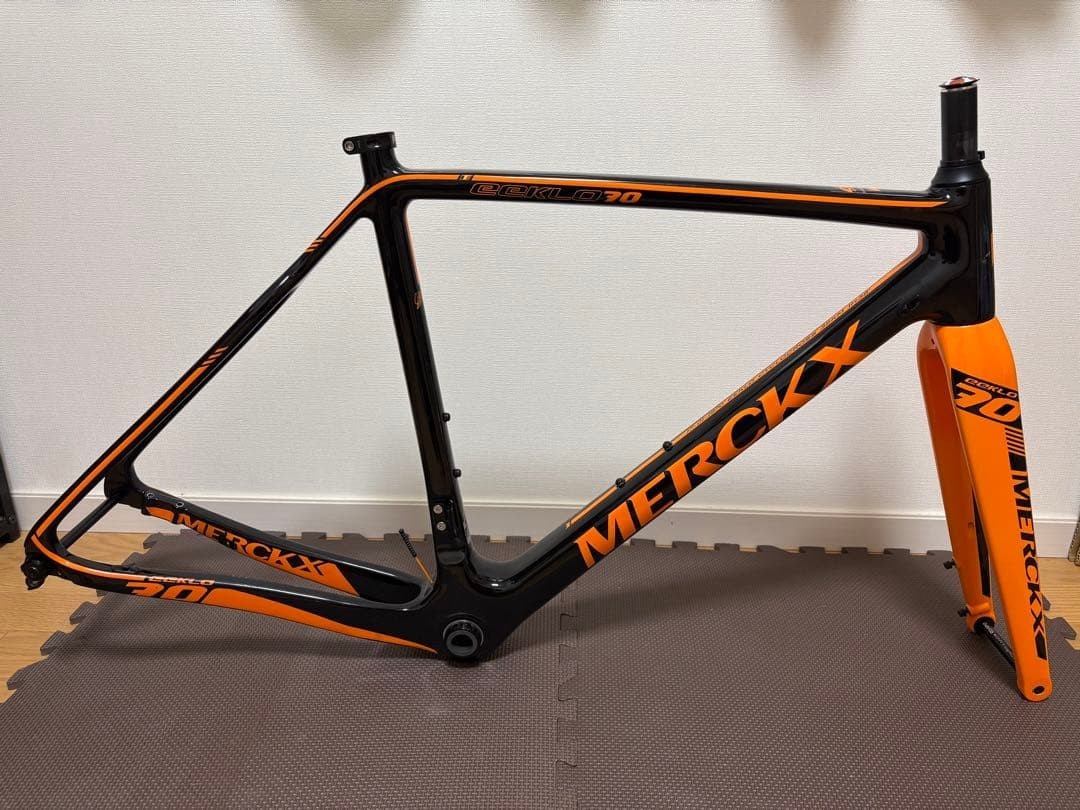 エディ・メルクス eeklo70 2017 シクロクロス　フレーム　Sサイズ Eddy Merckx Eeklo 70 Carbon Cyclocross Frameset 2017 Small S Disc