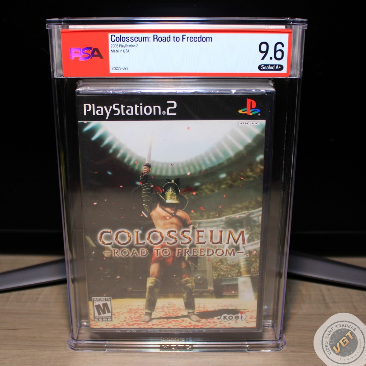 PS2ソフト PSA 9.6 A+ - Colosseum: Road to Freedom PlayStation 2, PS2 2005