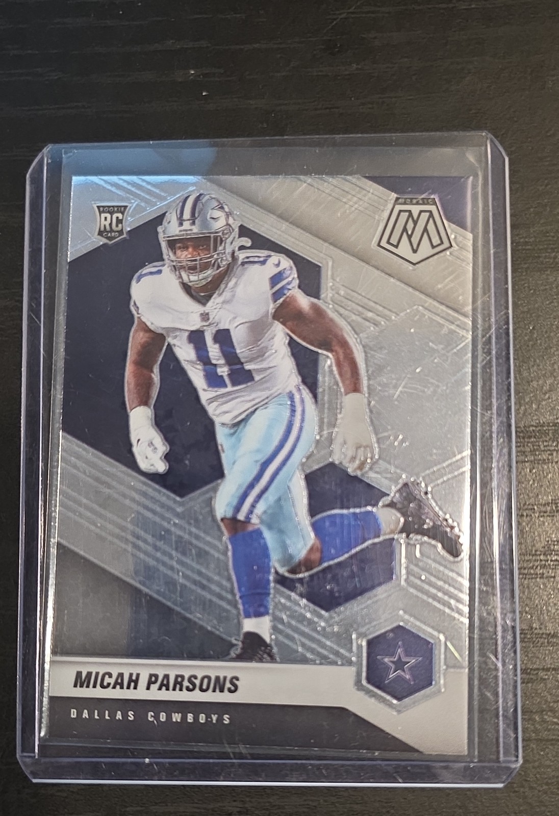 2021 Panini Mosaic - Rookies Micah Parsons #362 Silver Prizm (RC)