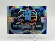 2024 Panini Prizm Copa America Rodrigo Bentancur Silver Contendientes #31 Card