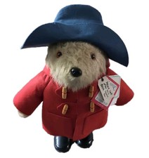 Vintage 1998 Eden Paddington Bear "Please Look After This Bear" Plush W/ Tag Hat