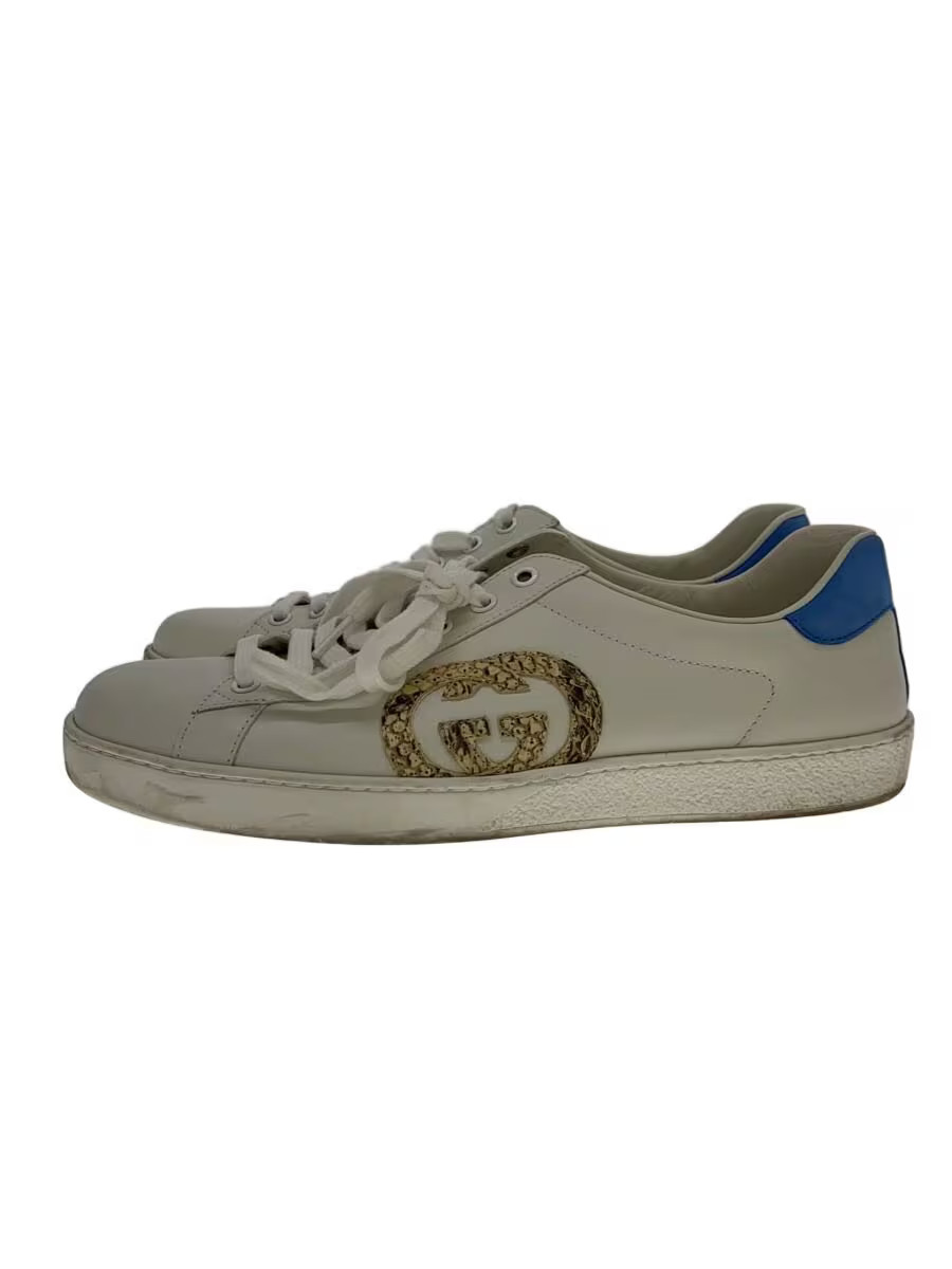 Gucci Interlocking G Python Low Cut Sneakers Low … - image 1