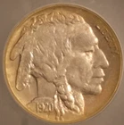 1920 Buffalo Nickel. ICG  AU-58 Dets. Starts at .99. NO RESERVE