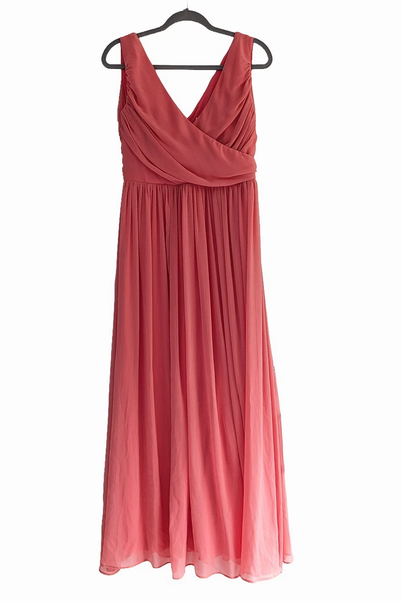 coral pink bridesmaid dresses products for sale | eBay UK