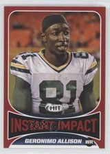 2017 Sage Hit Instant Impact Red Geronimo Allison #132 rs5