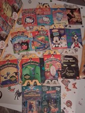 Huge lot McDonald happy meal toys vintage unopened and boxes/bags. See pictures
