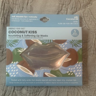 Nourishing & Softening Lip Masks Coconut Kiss (5 masks)