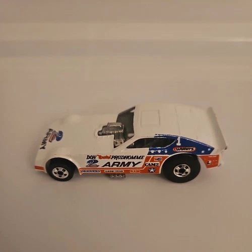 VINTAGE HOT WHEELS 1979 DON PRUDHOMME SNAKE FUNNY CAR ARMY DRAGSTER