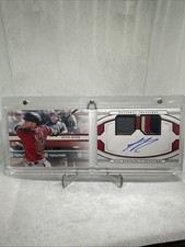 2022 Panini National Treasures Seth Beer Dual Memorabilia Signatures 59/99