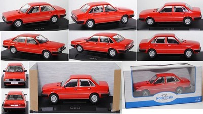 MODELCAR GROUP 18526 Audi 80 GLS, B2, Typ 81, 1978-1981, marsrot, 1:18