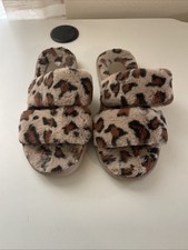 Women's Royal Leopard Slide Slippers - Stars Above Brown 9