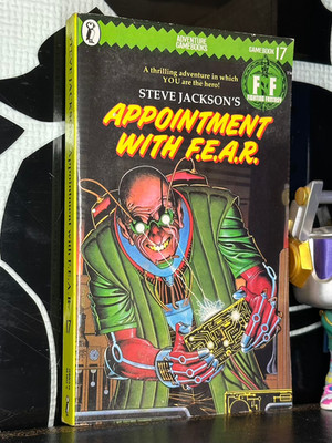 Fighting Fantasy 17 - Appointment with F.E.A.R. 1985 - 1st Edition