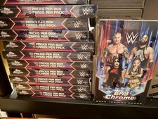 2026 Topps Chrome WWE Hobby Box Factory Sealed IN HAND ✅ LOT Of 12 ✅