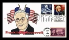 Dr Jim Stamps Franklin Roosevelt Celebrate Century 1930s Combo FDC Romp Cachets
