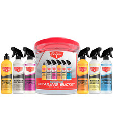 Garage Complete Detailing Bucket Car Wash Kit - 8-Piece All-in-One Car Care Set