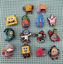 14 Pack SpongeBob SquarePants croc Clogg Show Charms.
