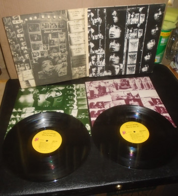 ROLLING STONES VINYL EXILE ON MAIN STREET 1972 COC 2 2900 12 Postcards 1st Press
