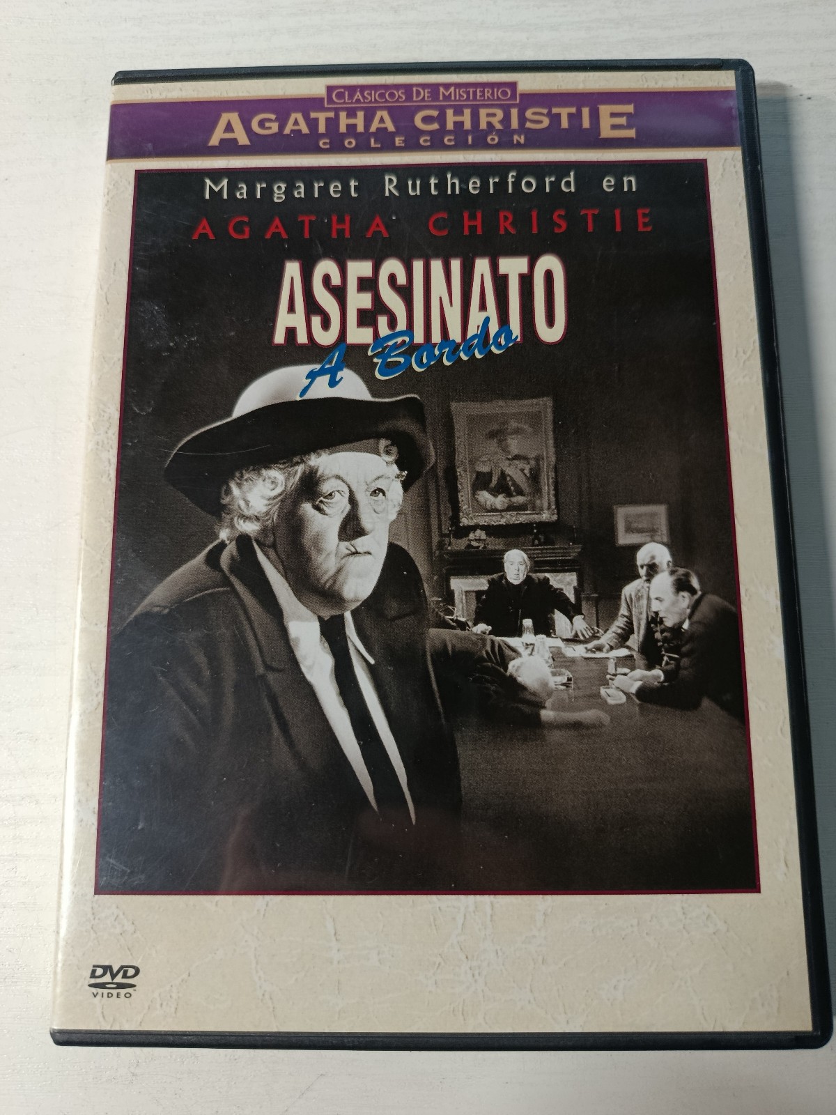 Asesinato A Bordo Agatha Christie Rutherford - Dvd Español Ingles Region 2