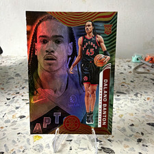 Panini 2021-22 Illusions Dalano Banton Toronto Raptors #192 Rookie Card. rookie card picture