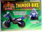 Vintage 1994 Mighty Morphin POWER RANGERS Thunder Bike with Blue Ranger ~ UNUSED
