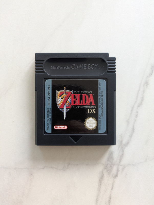 Zelda Links Awakening DX Nintendo Game Boy Color GBC Authentic Refurbished
