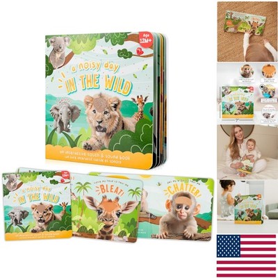 Farm Animal Sounds Touch Book for Toddlers - Perfect Gift for Little Explorers